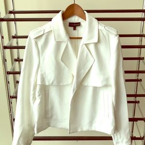 Lane Bryant white blazer